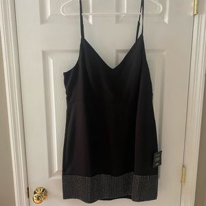 NWT Lulus Black sequin dress